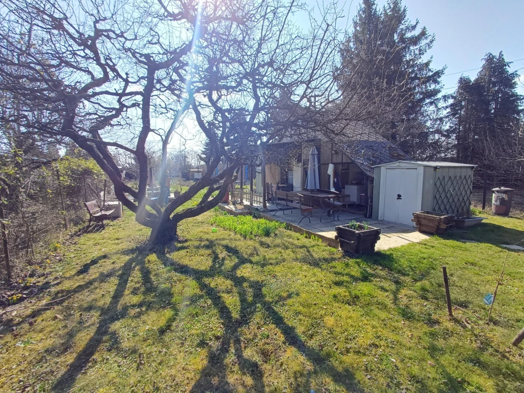 Kiskert eladó a parkerdő büféhez közel.