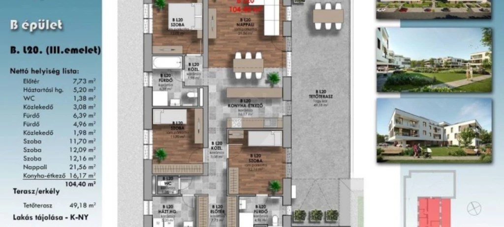 Eladó téglalakás, Győr