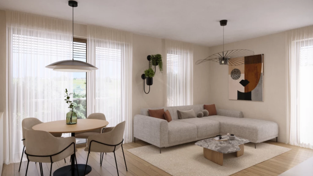 Eladó téglalakás, Győr