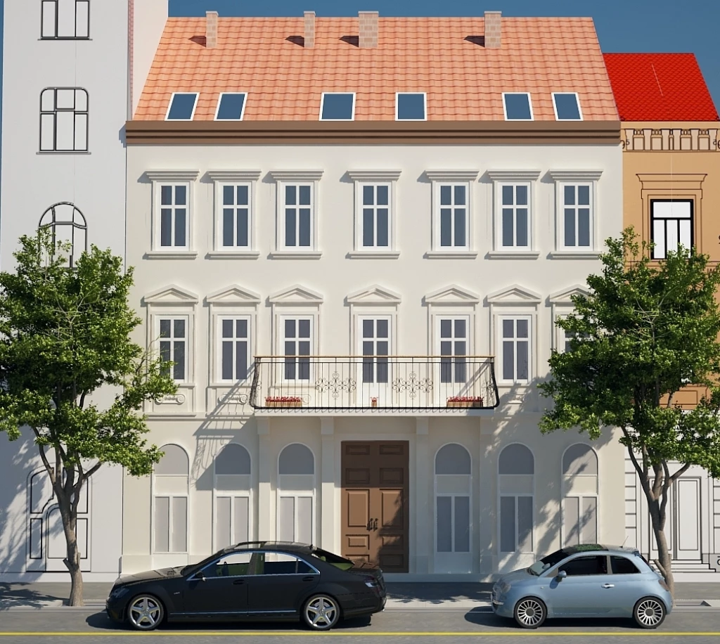 Eladó új, tetőtéri lakások a belváros szívében