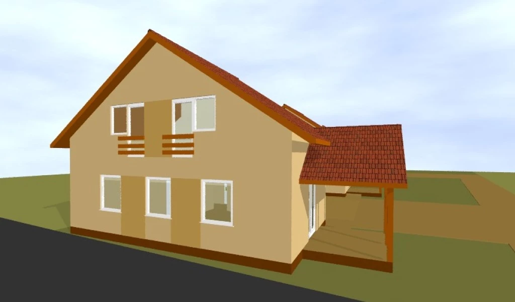 ÚJ ÉPÍTÉSŰ, GARÁZSKAPCSOLATOS IKERHÁZFÉL