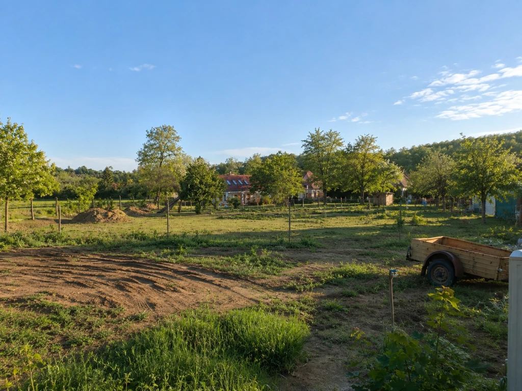 Világörökségi területen - Pannonhalma Tóthegy részen - 2500 m2 építési telek eladó