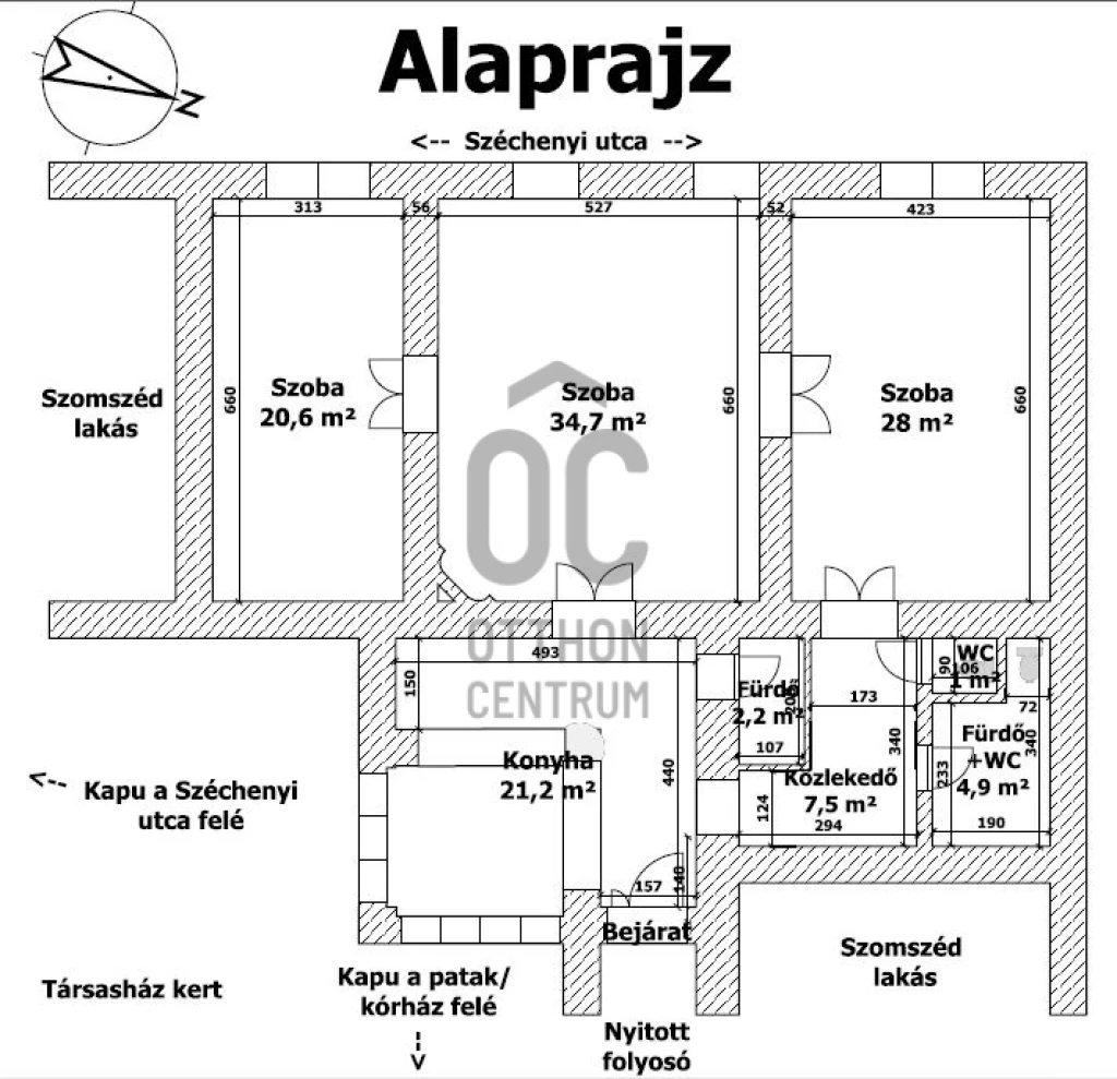 Eladó társasházi lakás, Eger, Belváros