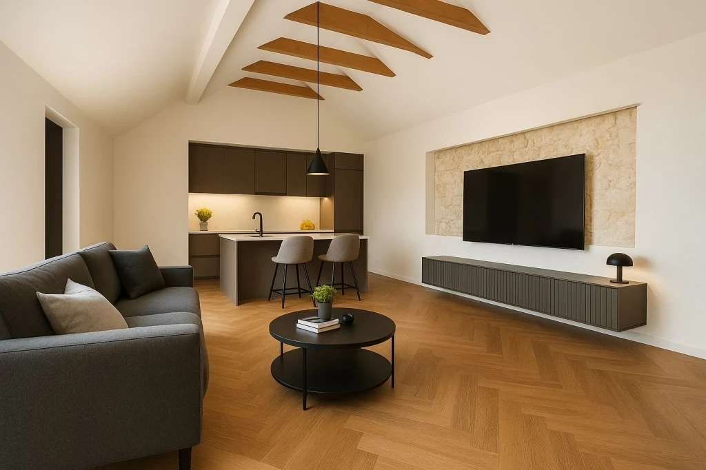 Eladó prémium loft lakás Sopron történelmi belvárosában – modern terek, műemléki elegancia hangulatban