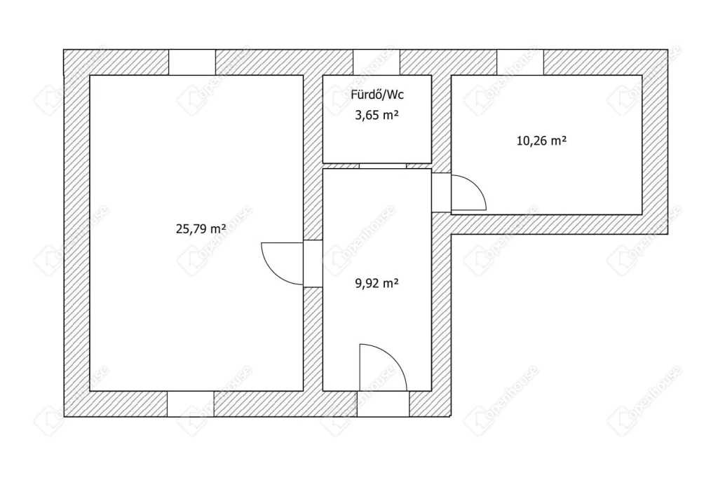 Sopronban udvari lakóház lakás eladó