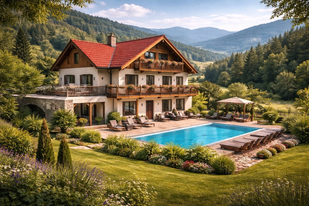 eladó nyári szálló Szandán festői környezetben