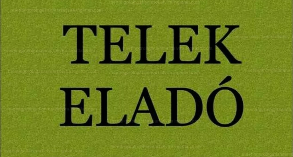 Eladó Márkháza Telek