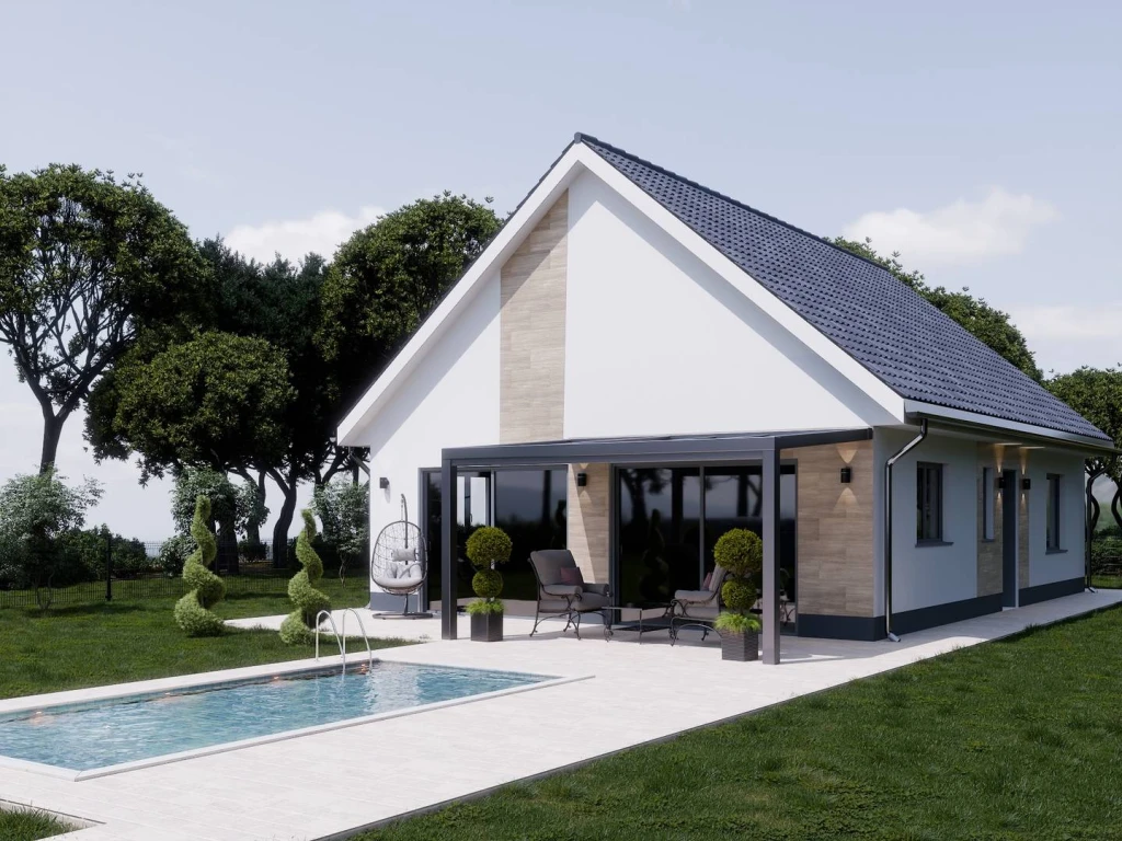 Eladó Családi ház, Ábrahámhegy, 106nm, 139000000 Ft