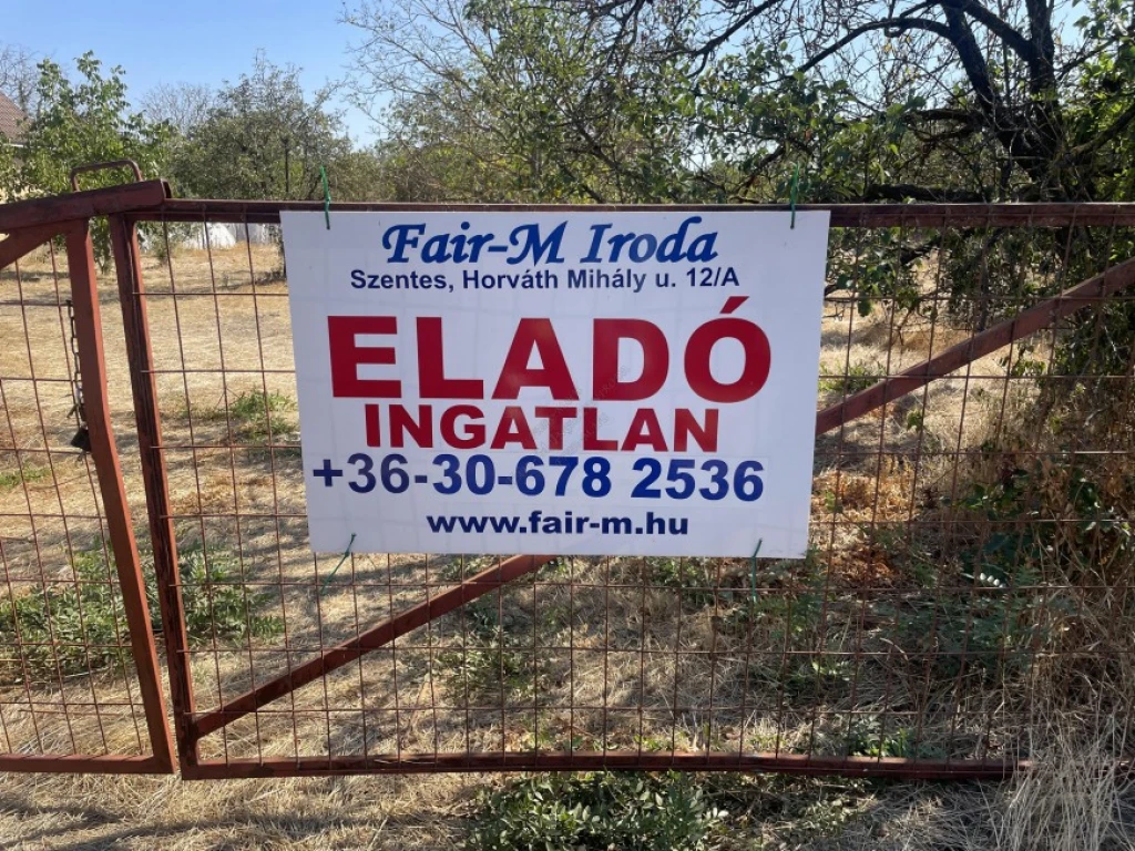 Eladó Zártkert