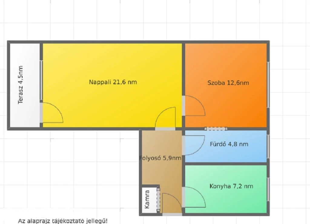 Eladó Társasházi lakás, Salgótarján, Városközpont, Pécskő út, 54nm, 15900000 Ft