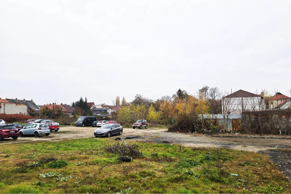 Fejlesztési terület a Búza Tér közelében