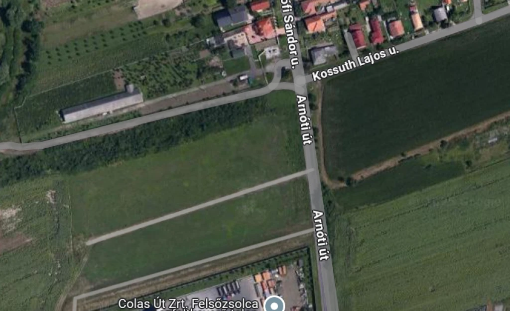 Eladó 2 hektáros, ipari belterület Arnót településen, kiváló megközelítéssel!