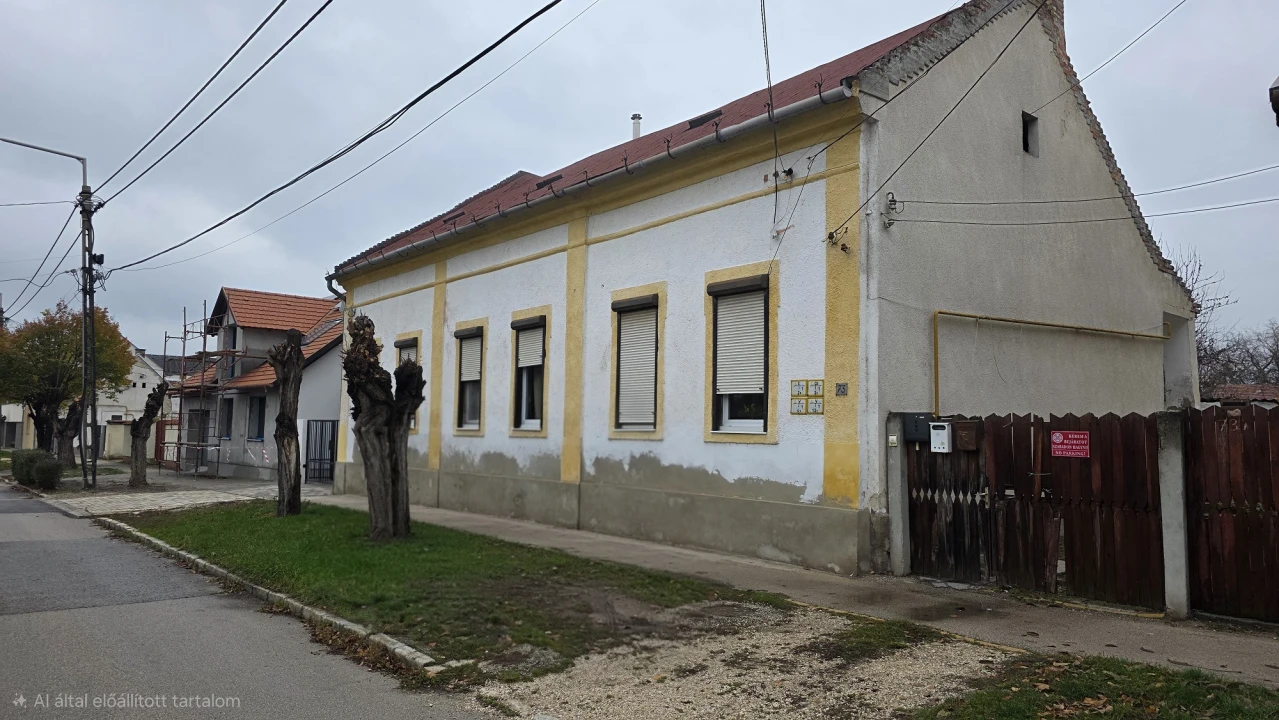Eladó házrész, Székesfehérvár