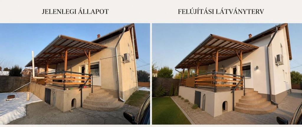 Eladó tágas, napfényes családi ház Miskolc–Görömböly kertvárosi részén