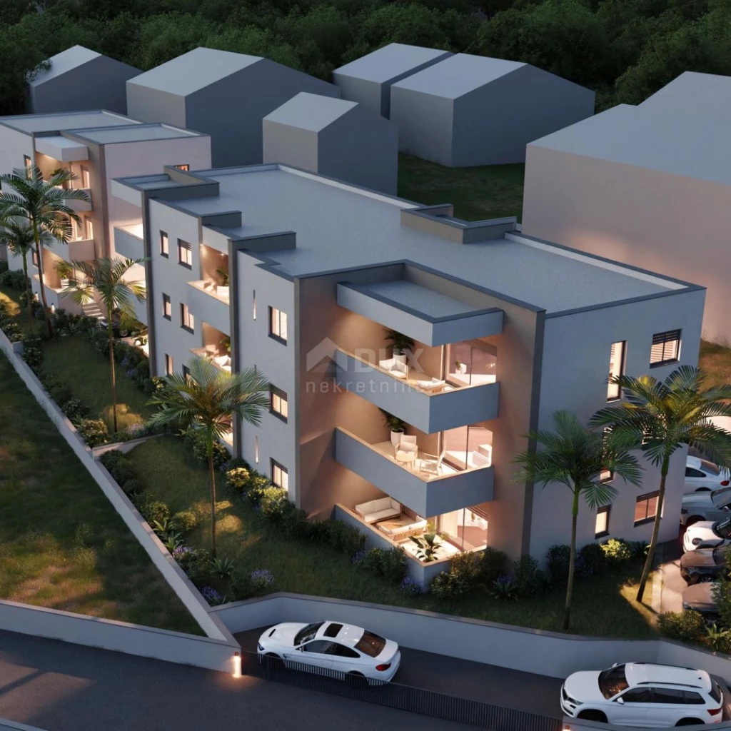 ŠIBENIK, VODICE - S2 apartman egy új épületben