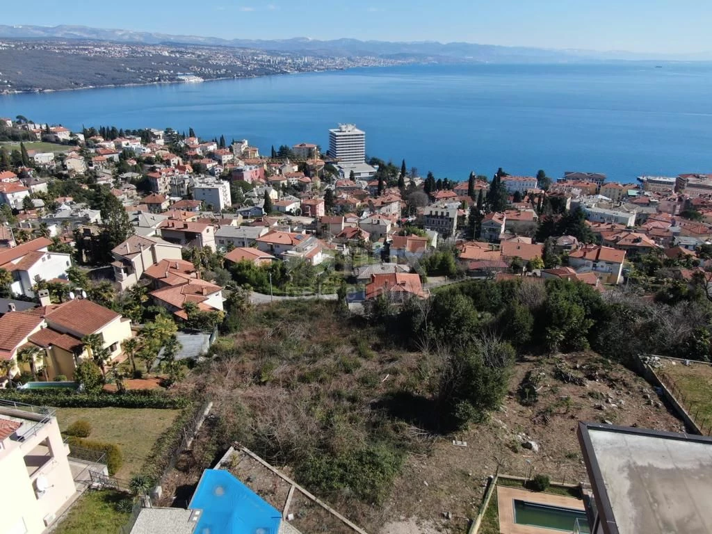 OPATIJA, KÖZPONT - új építésű lakás 80,10 m2, panorámás kilátással a tengerre + a környezetre 68,06 m2 - APARTMAN 2