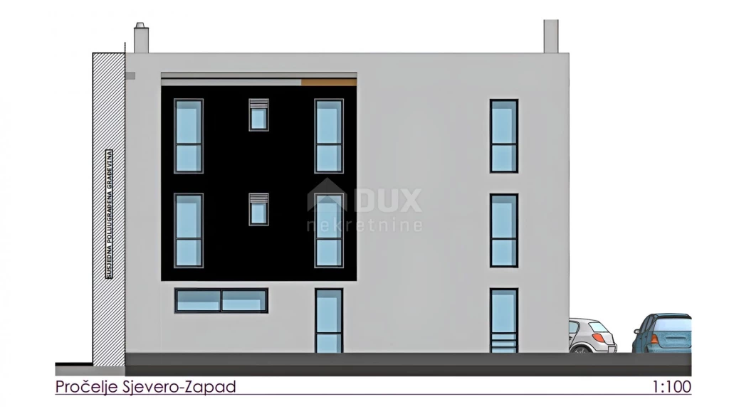 ISZTRIA, MEDULIN - Apartman egy új épület első emeletén