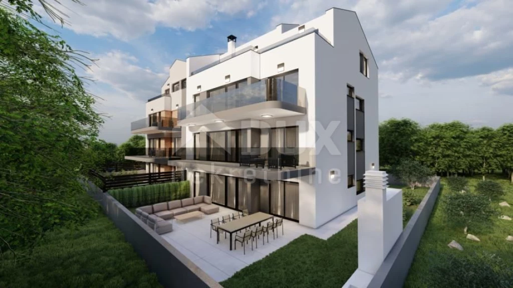 ISZTRIA, ROVINJ - Penthouse egy új épületben, 1 km-re a tengertől és 2 km-re a városközponttól