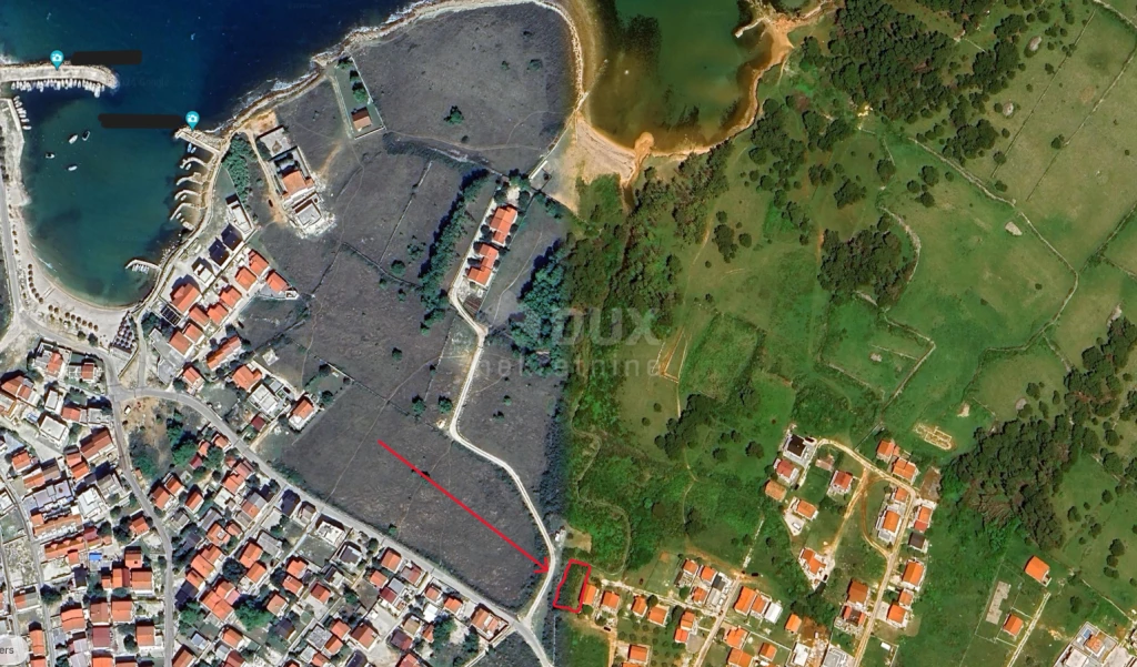 ZADAR, VIR - Építési telek a strand közelében, Vir szigetén