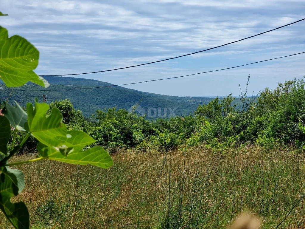 ISZTRIA, LABIN - Tágas telek panorámás kilátással