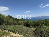ISZTRIA, LABIN (KÖRNYÉK) - Telek panorámás kilátással a tengerre