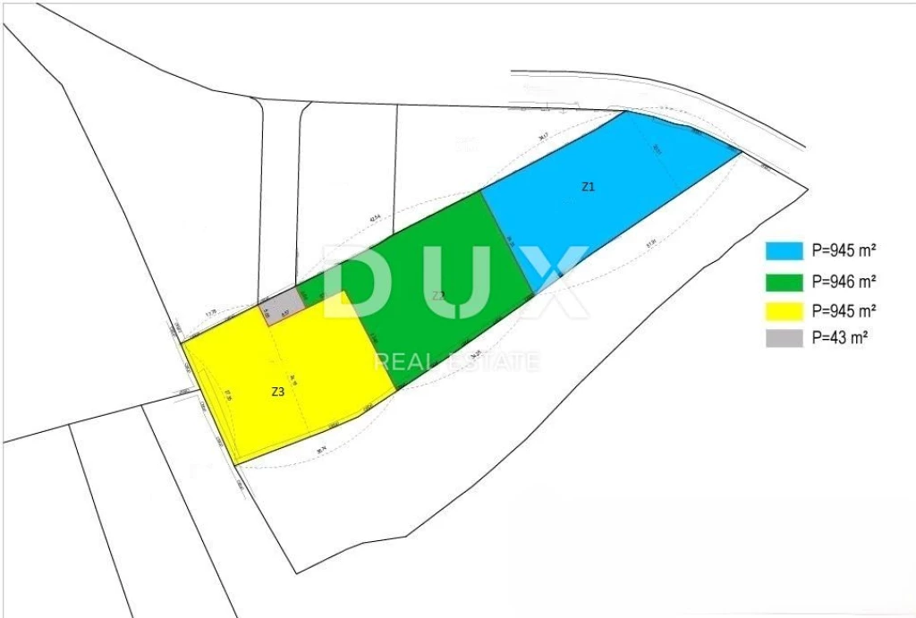 Föld Kanfanar, 2.835m2