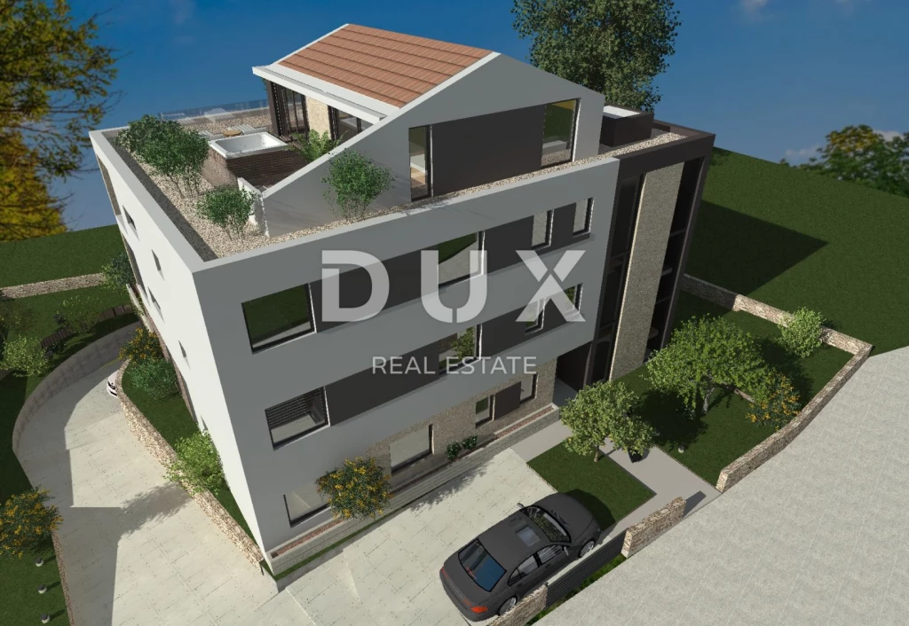 ISZTRIA, ROVINJ - 297 m2-es kétszintes apartman 500 méterre a tengertől!