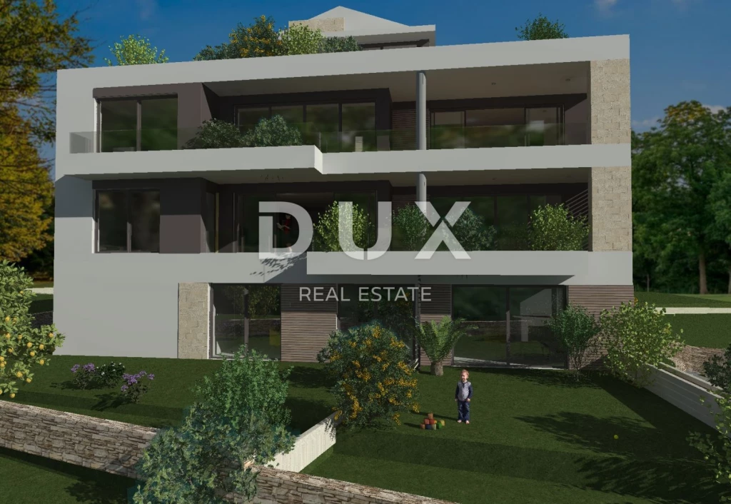 ISZTRIA, ROVINJ - 86 m2-es földszinti apartman kerttel!