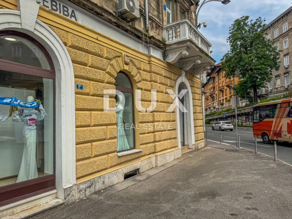 RIJEKA, KÖZPONT - 87m2-es üzlethelyiség, ideális befektetésnek a belvárosban, kiváló állapotban!