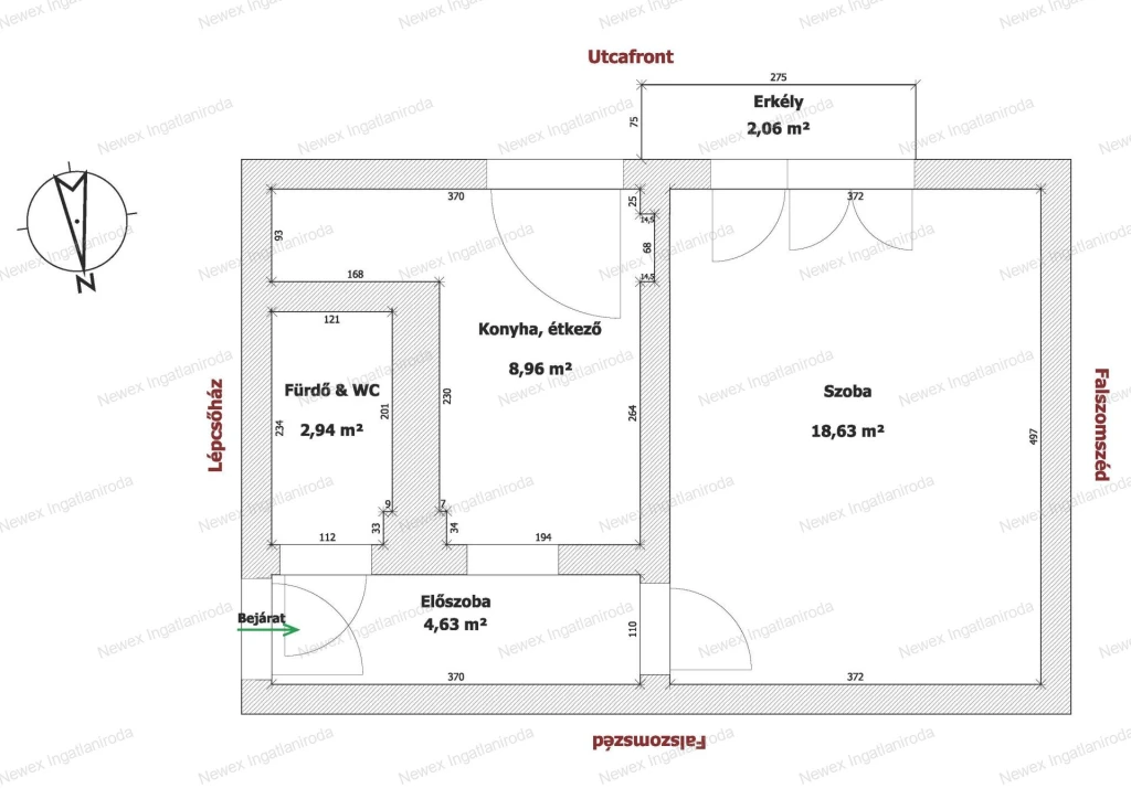 Eladó erkélyes téglalakás Miskolc kedvelt részén – kiváló befektetés!