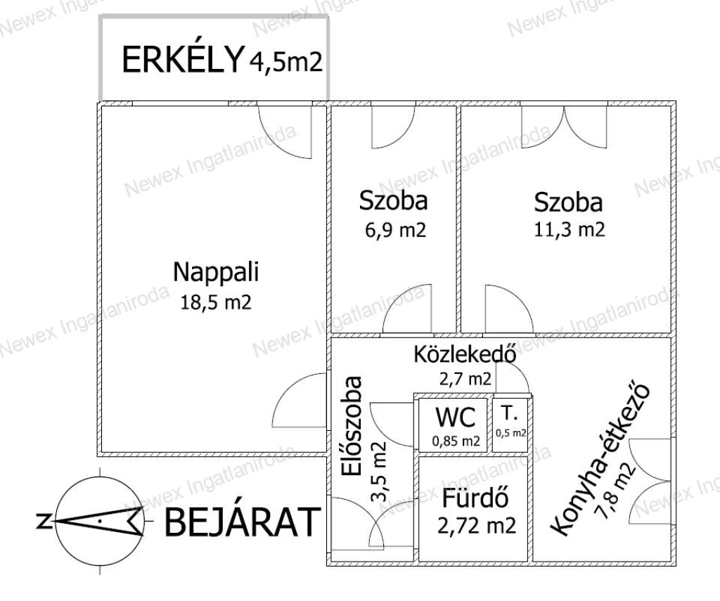 Miskolc Győri kapuban eladó egy 2,5 szobás PANELPROGRAMOS ERKÉLYES LAKÁS!