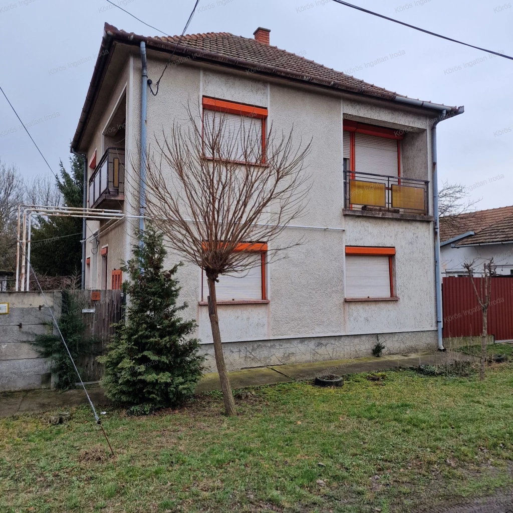 Szarvason 2 szintes családi ház eladó!