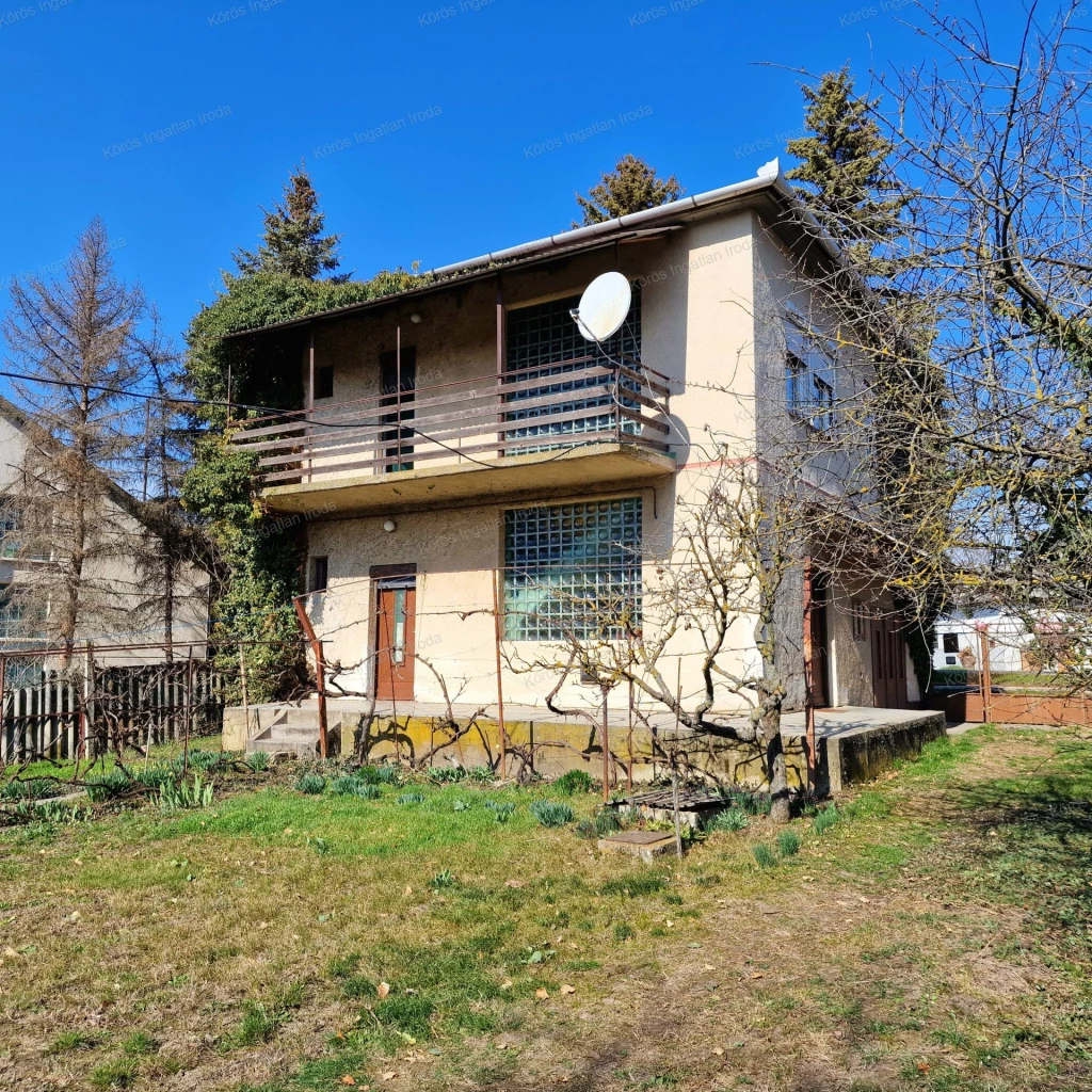 Öcsödön 2 szintes családi ház eladó!