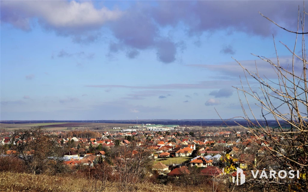 Nyúli, panorámás telek, szőlővel eladó!