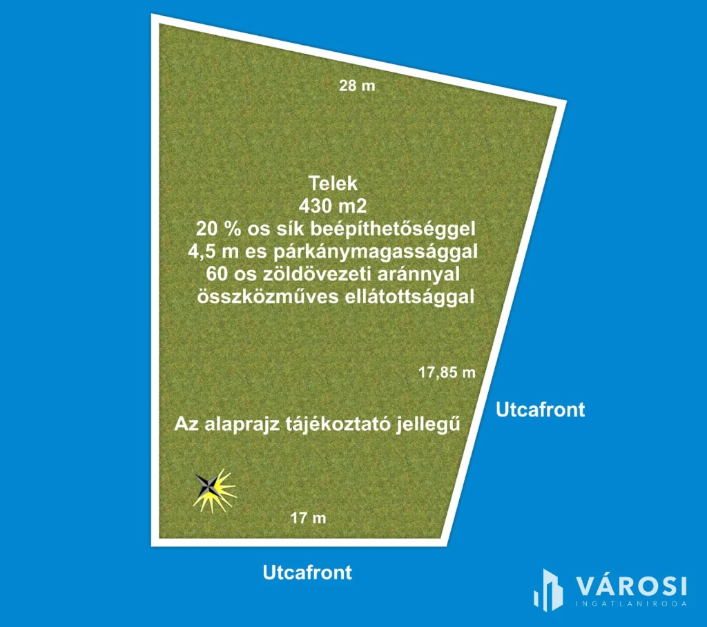 For sale building plot, Szeged, Petőfitelep, Szeged Petőfitelep, Babér utca