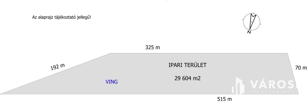 Győr Ipari terület Eladó M1 autópálya közelében