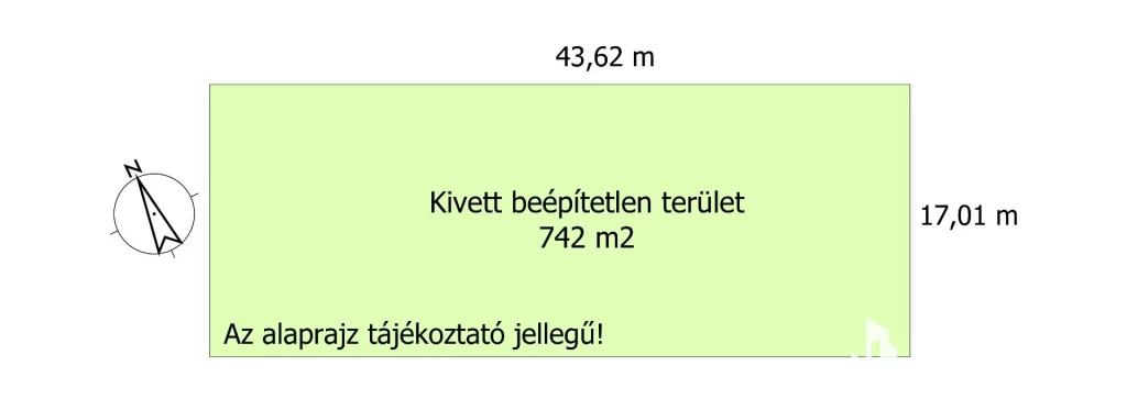 Csendes környezetben eladó építési telek Győr kertvárosában