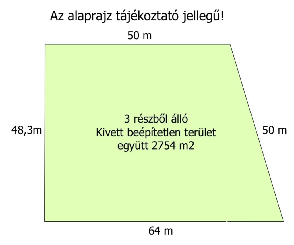 Eladó 3 db telek Koroncó csendes utcájában