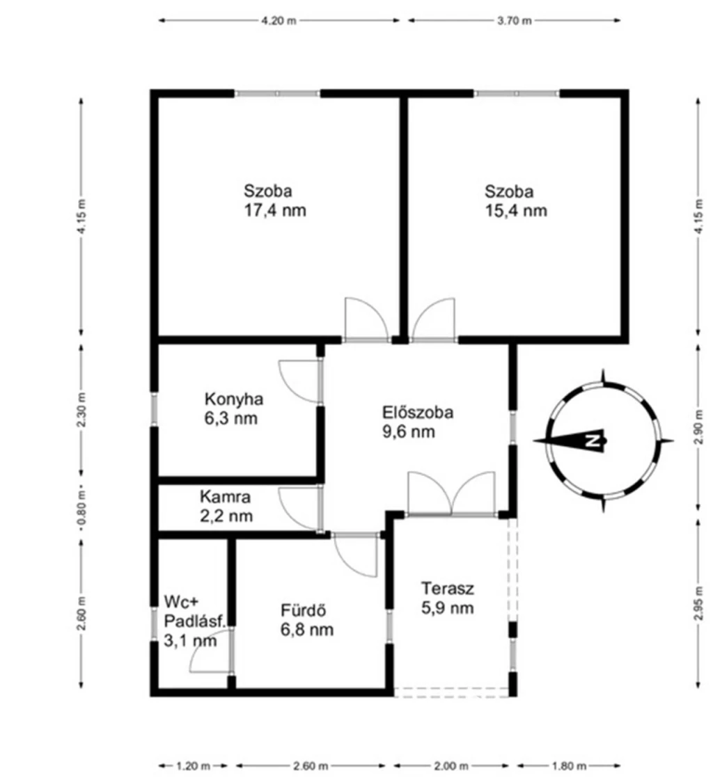 Felújítandó családi ház Sand településen
