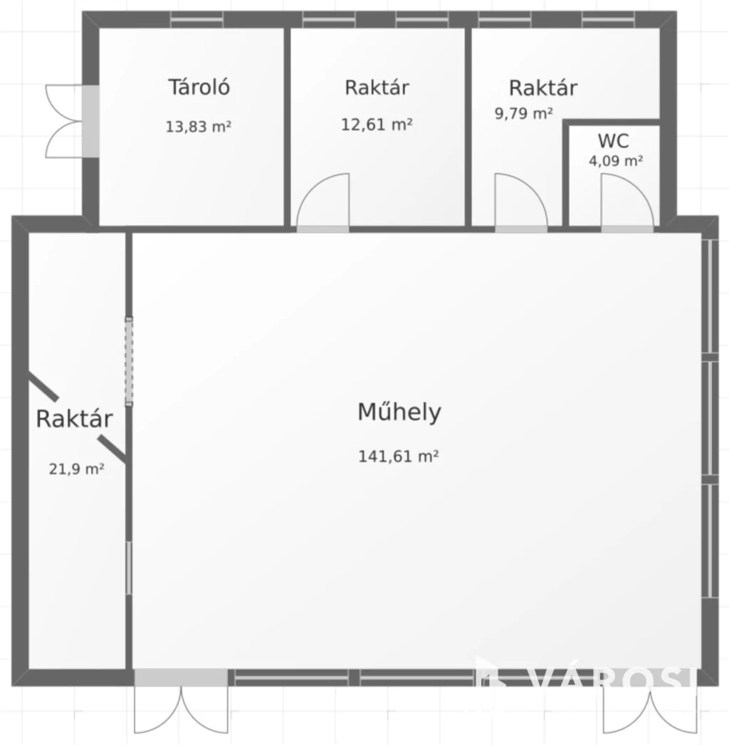 Többféle üzleti tevékenységre alkalmas épület eladó!