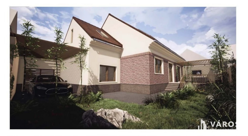 Debrecen Belvárosában, szuper jó helyen telek, tervekkel!