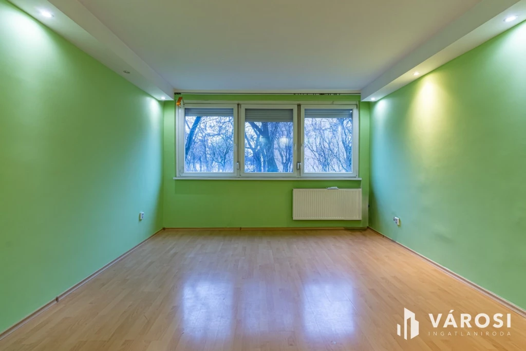 Nagy Lajos király útján, földszinti panellakás eladó