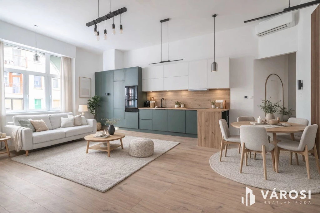 3  lakás egyben eladó a XIII. kerület szívében!