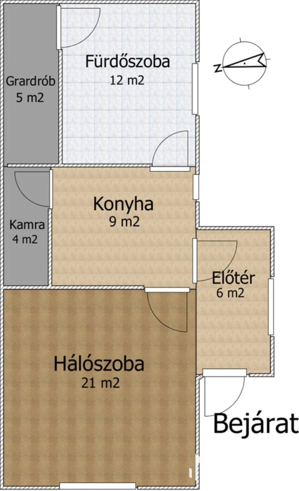 Sümegen kis családi ház várpanorámával eladó