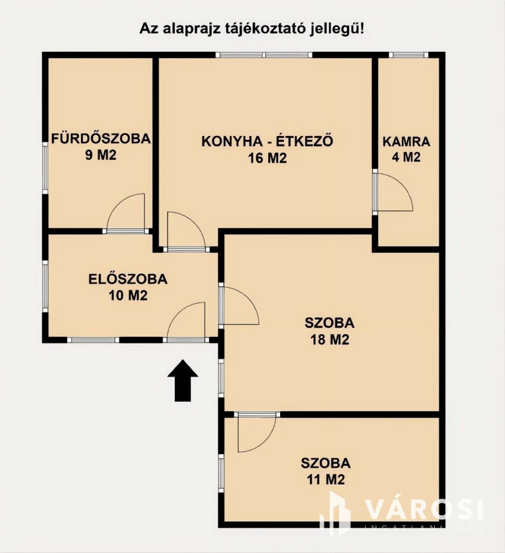 Felújítandó lakás közel a belvároshoz