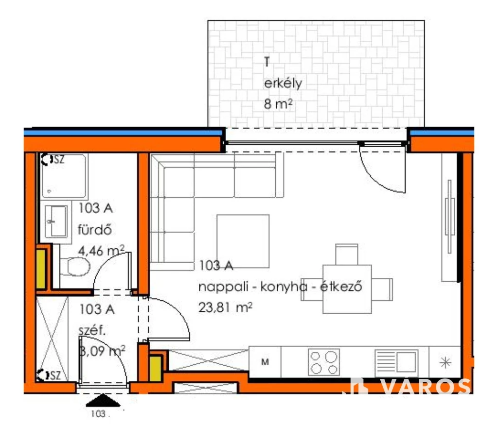 Új építésű első emeleti lakás kiváló elhelyezkedéssel!