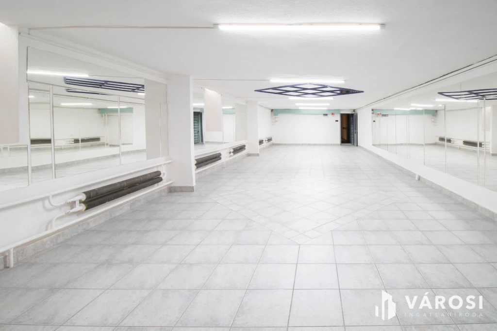 Móricz Zs. körtértől 600 m-re 100 m2-es szuterén üzlet kiadó