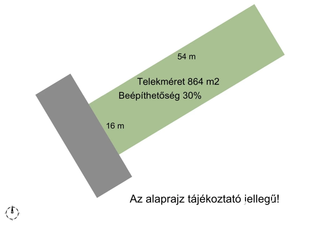 Eladó telek Decsken – csendes utca, ritka lehetőség!