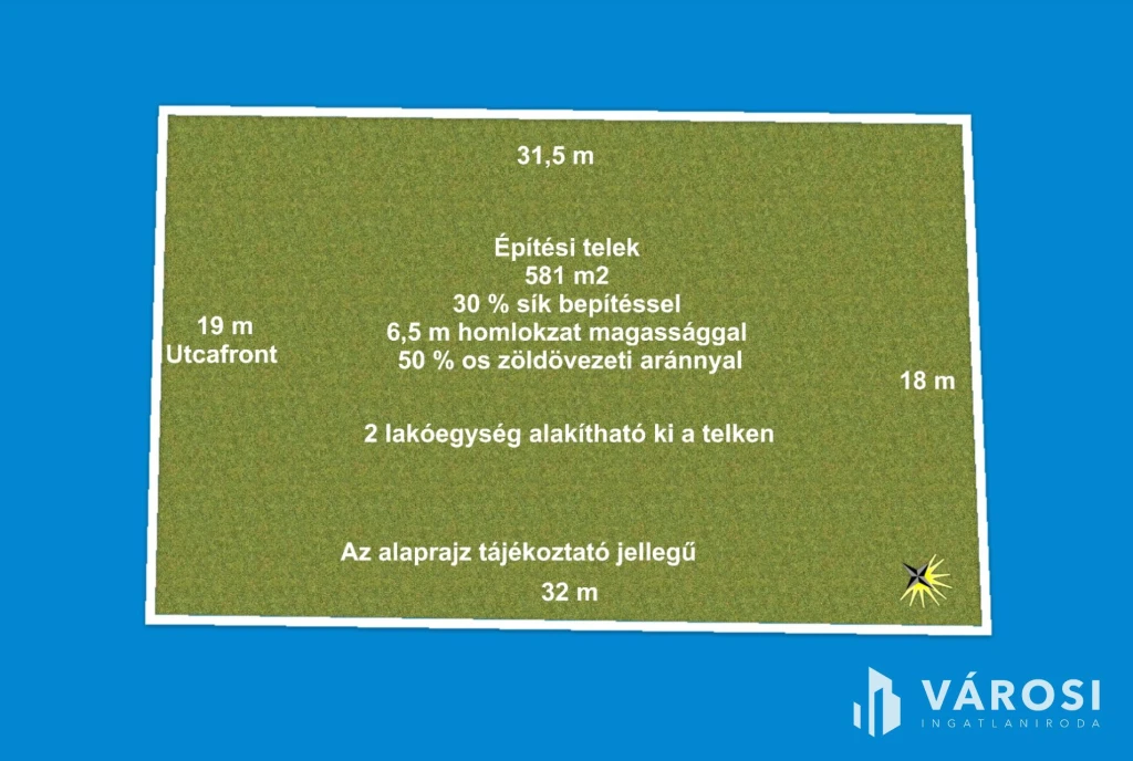 Legózz a Cérdus szomszédságában  - eladó telek -