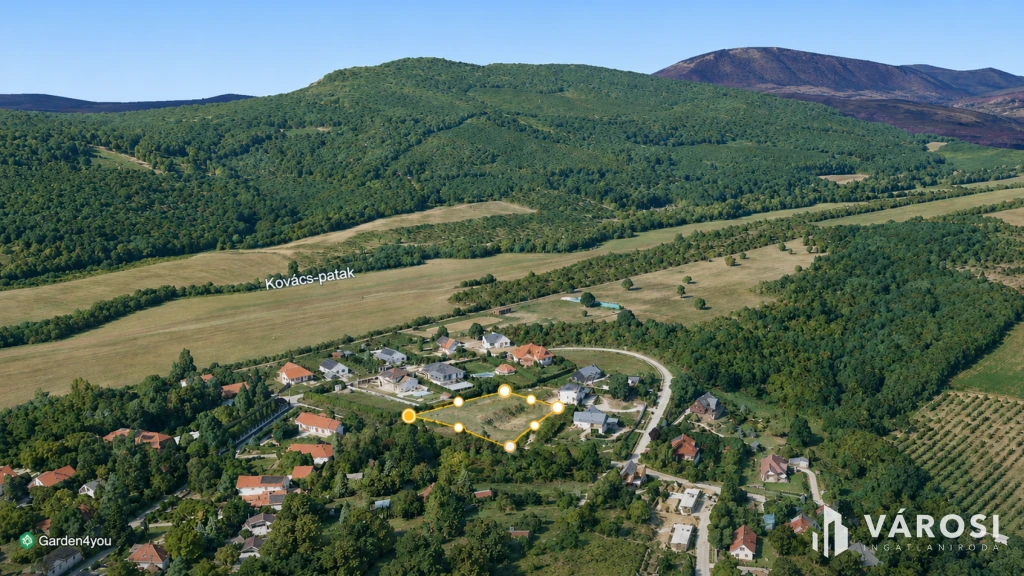 Örökpanorámás építési telkek, házprojekttel